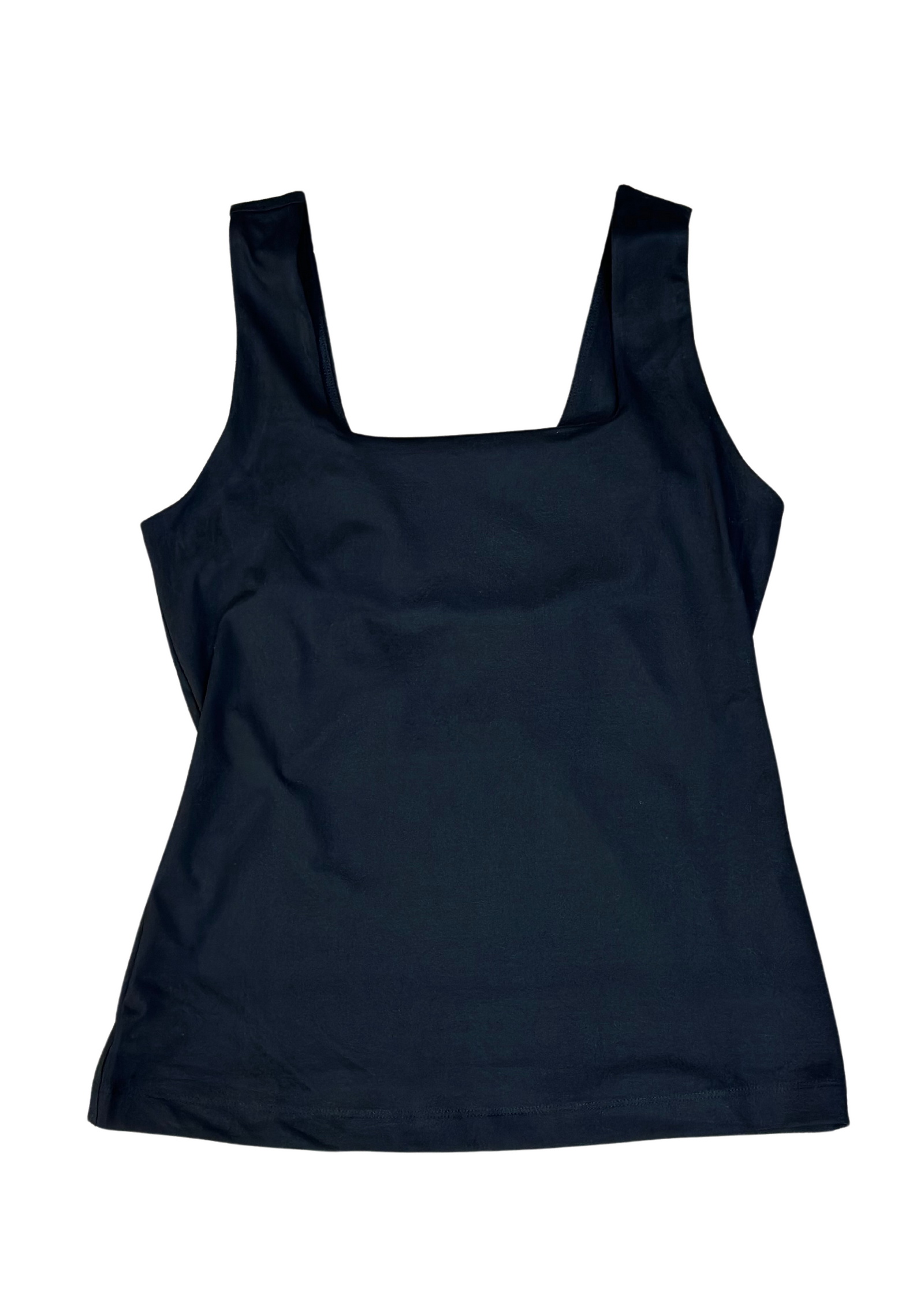 Black Square Neck Tank - B3 Boutique, LLC