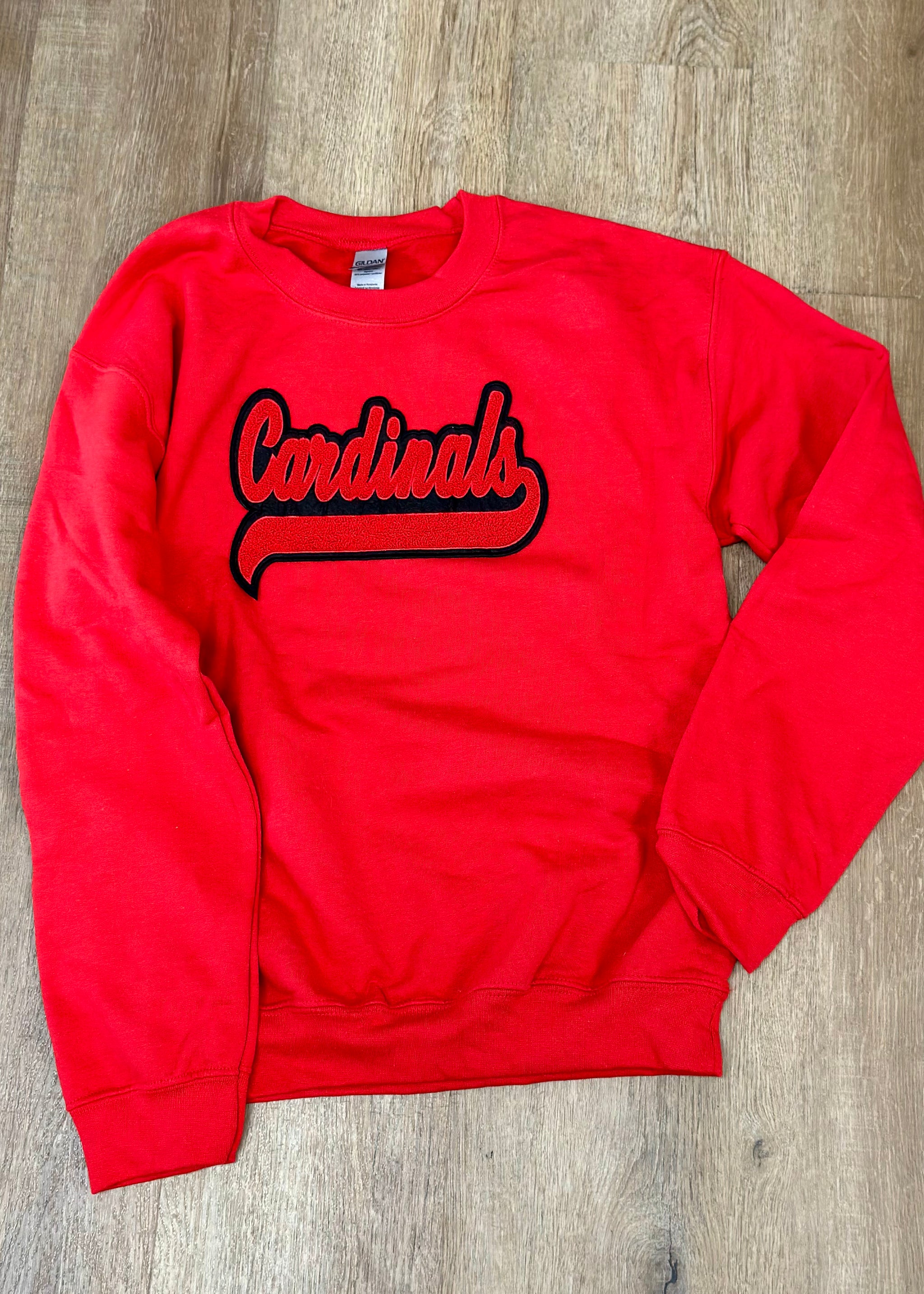 B3 Boutique, LLC Red Cardinals Sweatshirt Small