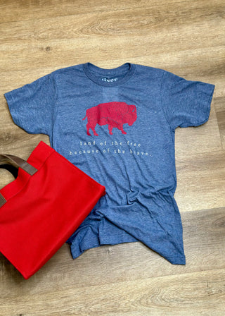 Land of the Free tee - B3 Boutique, LLC