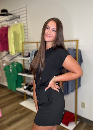 Black Linen Shorts - B3 Boutique, LLC