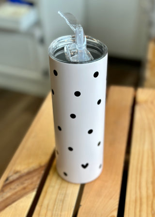 Skinny Tumblers W/Straw - B3 Boutique, LLC