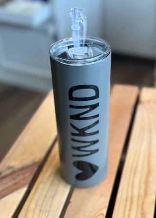 Skinny Tumblers W/Straw - B3 Boutique, LLC