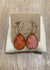 Red Teardrop Earrings - B3 Boutique, LLC