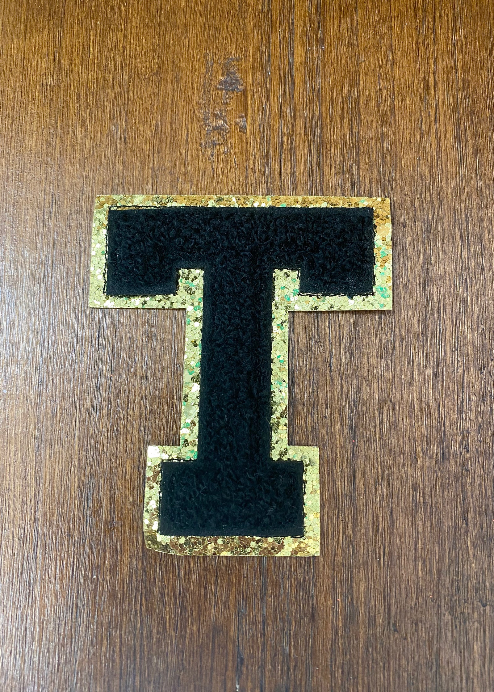 Black Chenille Glitter Letters - B3 Boutique, LLC