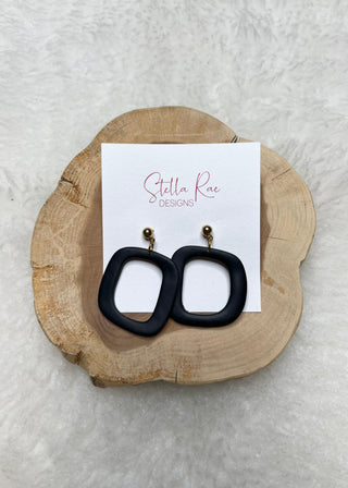 Stella Rae Square Earrings - B3 Boutique, LLC