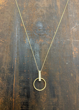Deco Diamond Pendulum Pendant Reversible - B3 Boutique, LLC