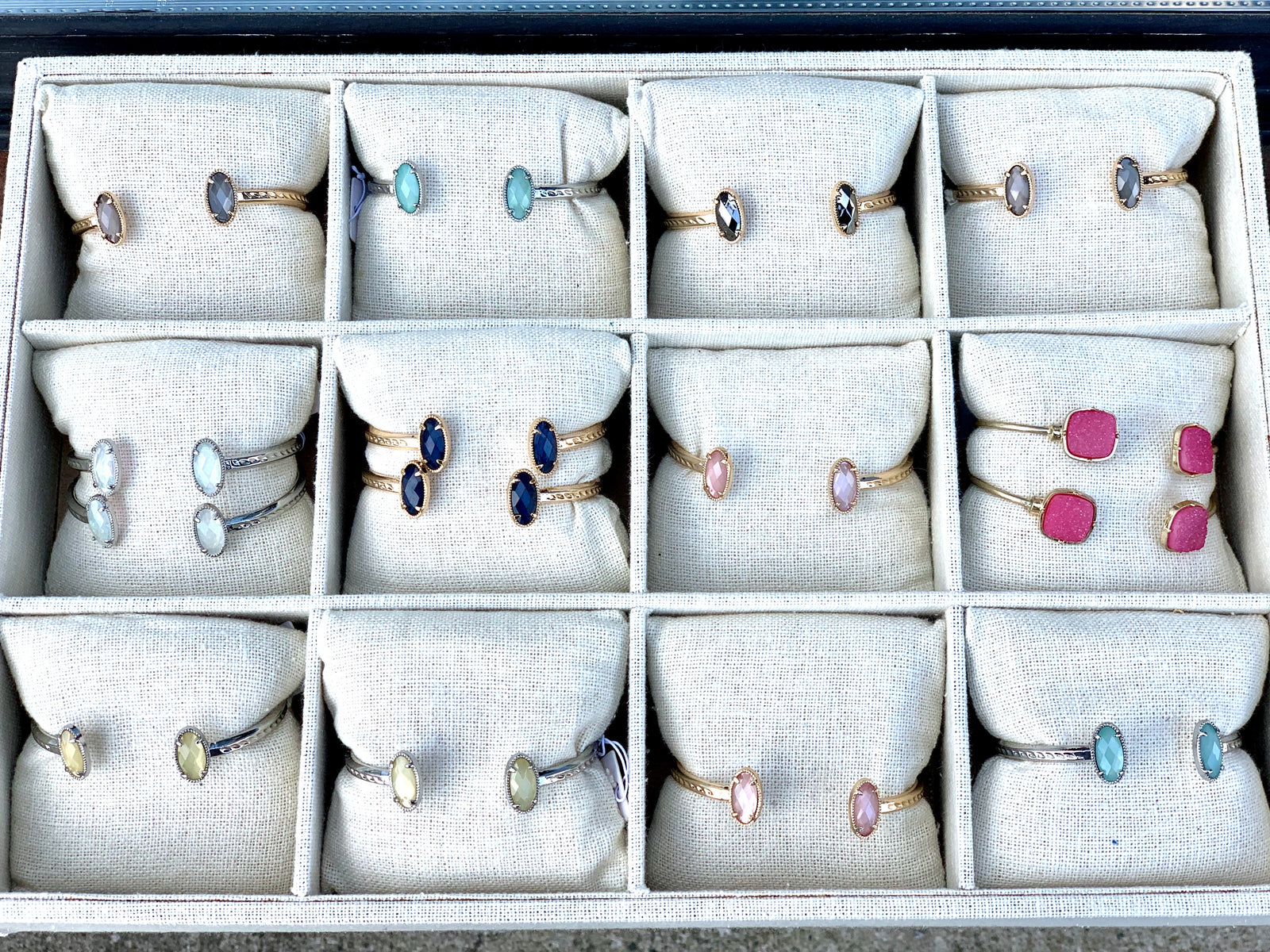 Stone Bangles - B Three Boutique