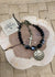 Black Marble Cross Bracelet - B3 Boutique, LLC
