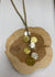 World Finds Gold/Silver Circle Necklace - B3 Boutique, LLC