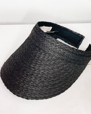 Black Mila Visor - B3 Boutique, LLC