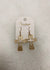 Hammered Gold Cross Earrings - B3 Boutique, LLC