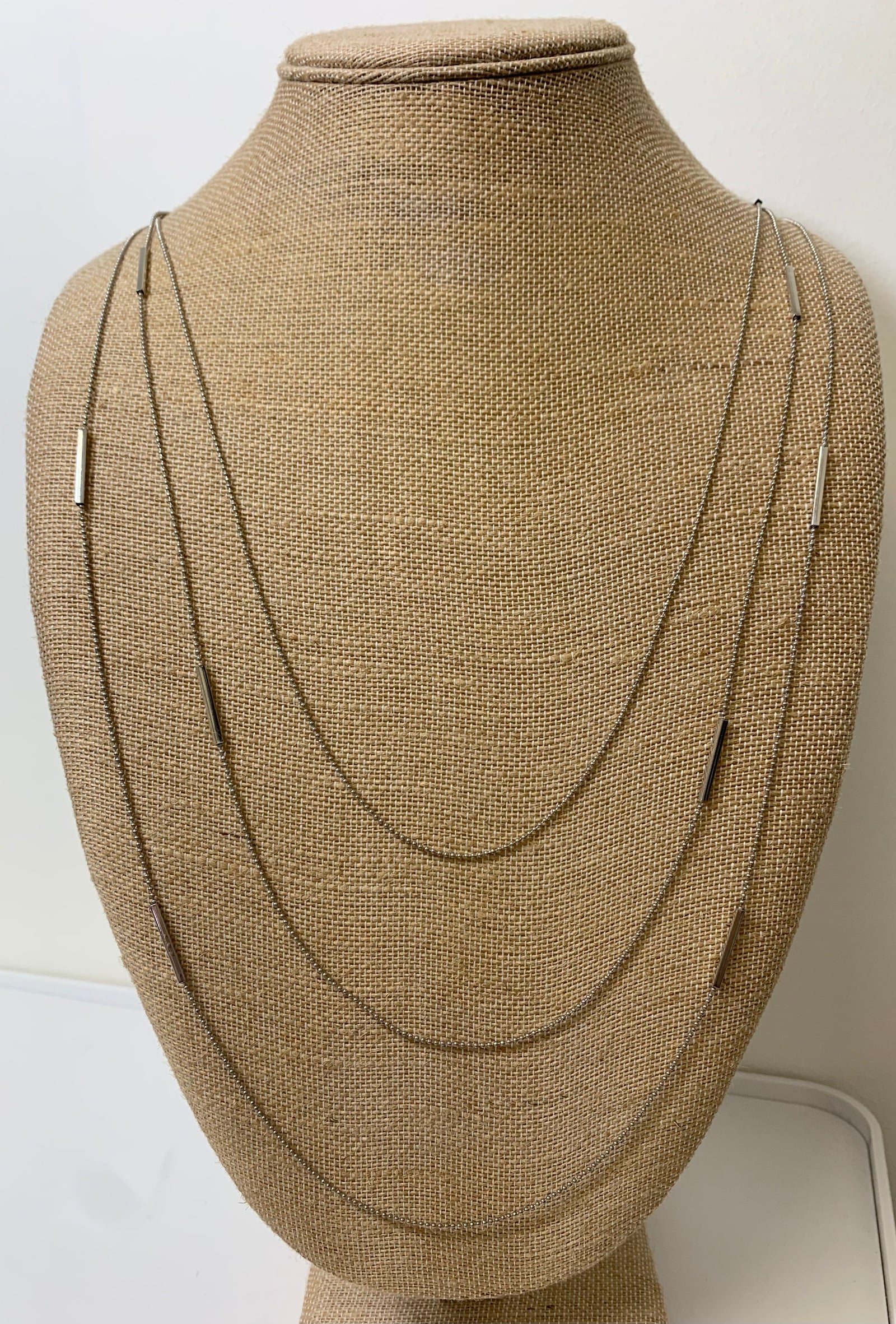 Élan Silver Necklace - B3 Boutique, LLC
