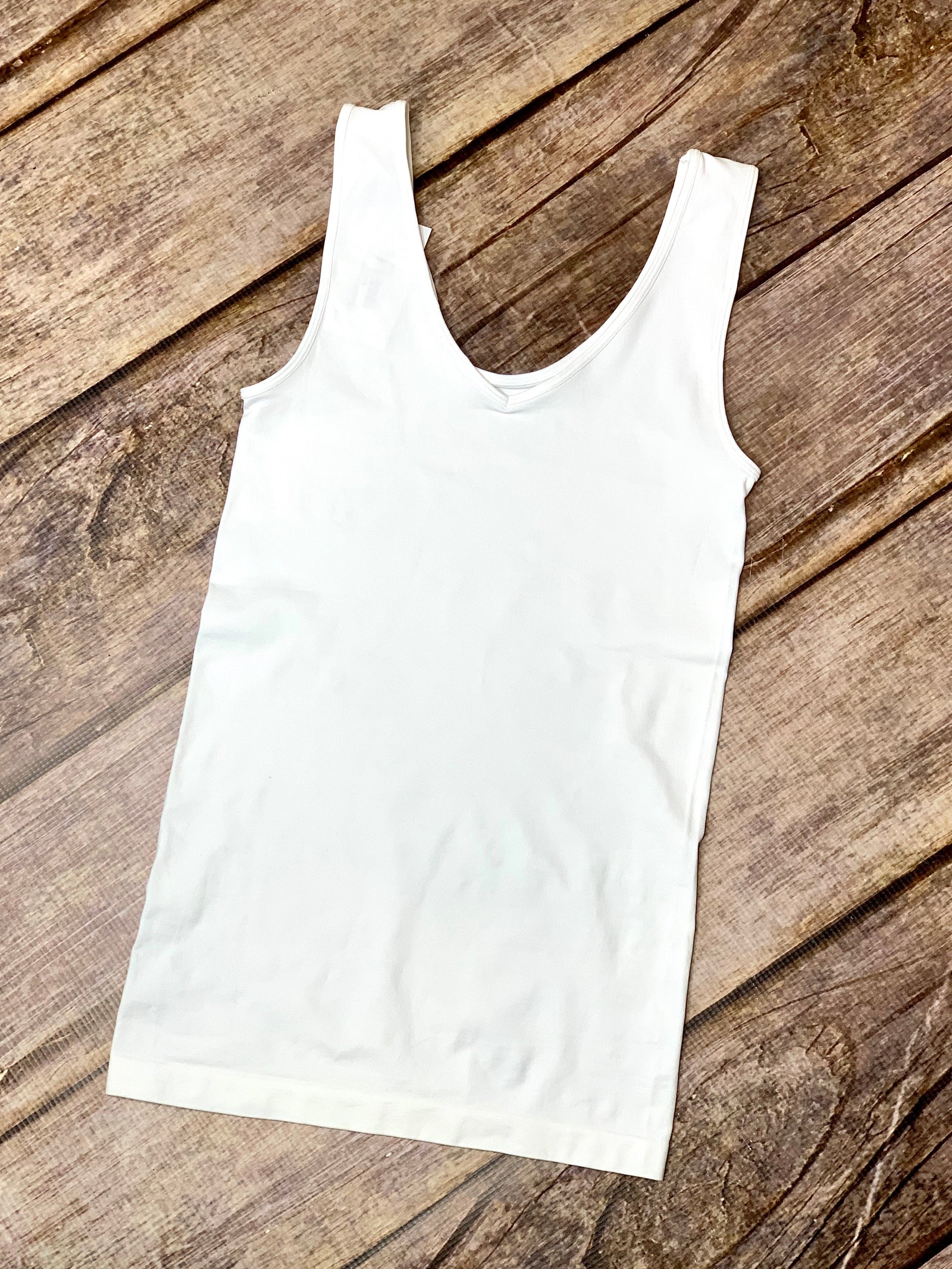 Reversible Cami White OS - B Three Boutique