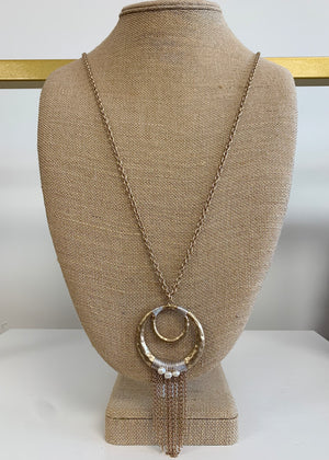 Luxe Gold Necklace and Earring Set - B3 Boutique, LLC