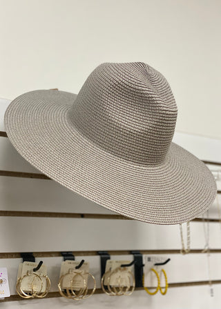 Gray Sunhat - B3 Boutique, LLC