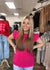 Hot Pink Spring Sweater - B3 Boutique, LLC